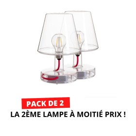 Pack 2 lampes  TRANSLOETJE transparentes - FATBOY