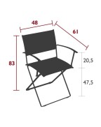 Fauteuil pliant Plein Air - FERMOB