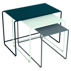 Lot de 3 tables basses gigognes OULALA - FERMOB