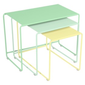 Lot de 3 tables basses gigognes OULALA - FERMOB