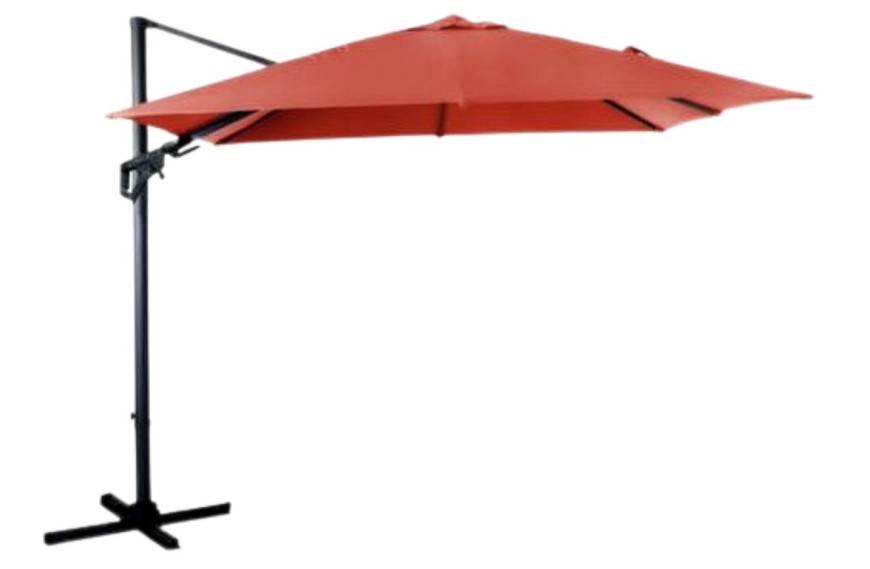 Parasol déporté orientable 3*3 PROLOISIRS