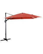 Parasol déporté orientable 3*3 PROLOISIRS