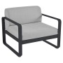Fauteuil Bellevie - Coussins gris flanelle FERMOB