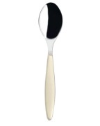 Petite cuillère FEELING 14.5 cm GUZZINI, design bicolore en inox et plastique.