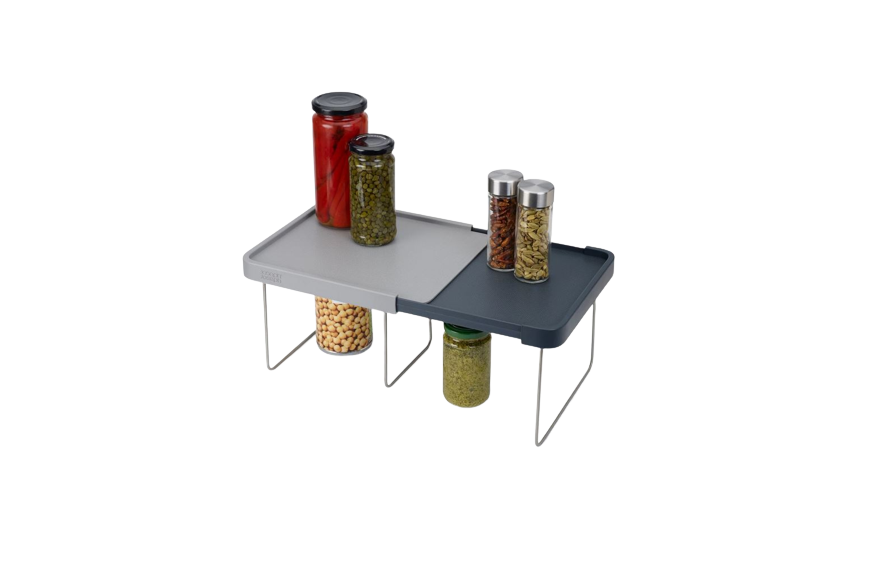 Étagère extensible 25.5 - 40.5 x 21.5 cm  CUPBOARDSTORE - JOSEPH JOSEPH