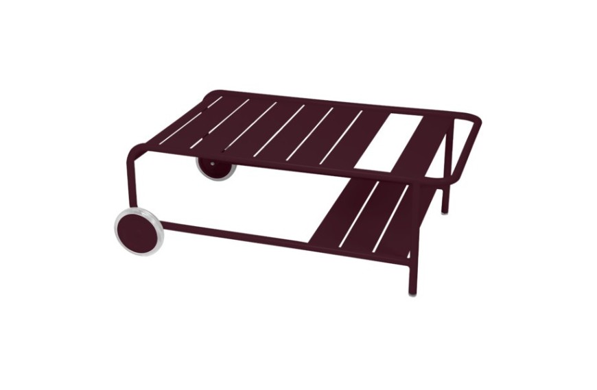 TABLE BASSE A ROUES LUXEMBOURG FERMOB