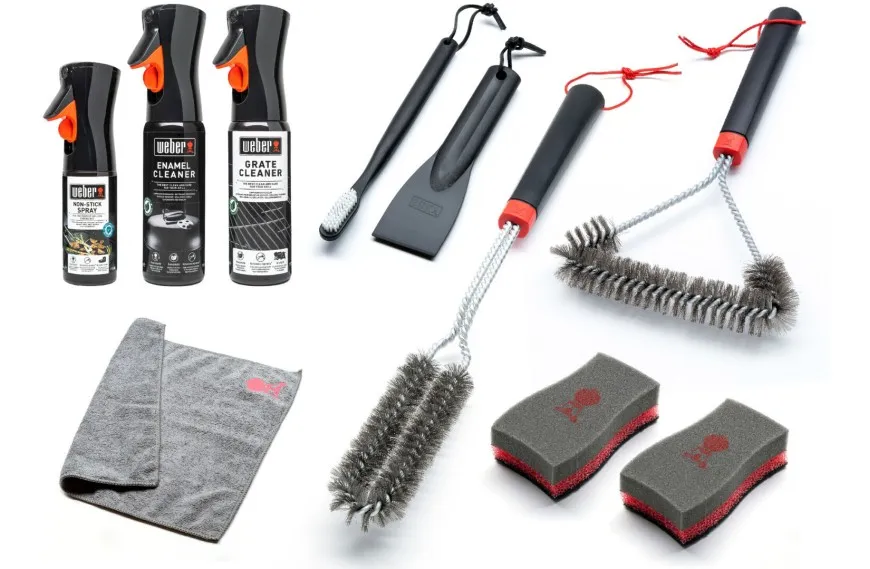 Kit de nettoyage pour barbecue émaillés à gaz - WEBER