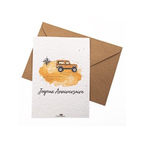 Carte à planter "Joyeux anniversaire" - ALASKAN MAKER