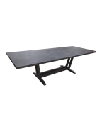 Tbales extensible céramique 162-224 x 102 cm AMAKA / 10 places - LES JARDINS