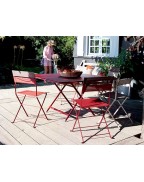 Table Caractère 128 x 128 cm Fermob chez latour