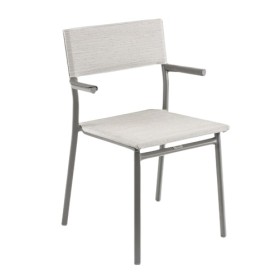Fauteuil de jardin titane Batyline® Duo ORON - LAFUMA
