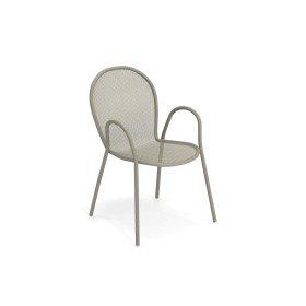 Fauteuil de jardin RONDA gris / vert - EMU