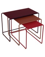 Lot de 3 tables basses de jardin OULALA - FERMOB