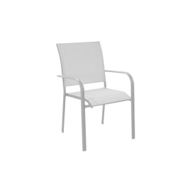 Fauteuil empilable élégance structure blanche - PROLOISIRS