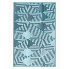 Tapis d'extérieur TOKYO TEAL / 3 tailles - FABHAB