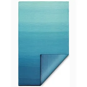 Tapis réversible d'extérieur BIG SUR TEAL / 3 tailles - FABHAB