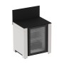 Cuisine d'extérieur MODULO FRIGO 115L / NOIR INOX - ENO