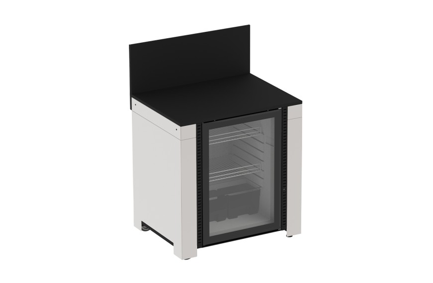Cuisine d'extérieur MODULO FRIGO 115L / NOIR INOX - ENO