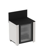 Cuisine d'extérieur MODULO FRIGO 115L / NOIR INOX - ENO