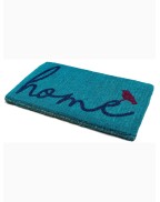 Paillasson HOME AND BIRD BLEU 46x76 cm - FABHAB