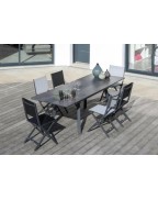 Table de jardin ZOZA 250x90 cm / 10 places - PROLOISIRS