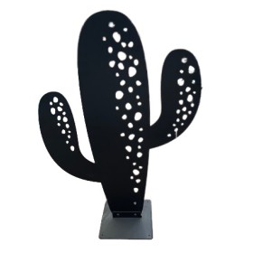 Découvrez les lampes de salon en bois de cactus et fer forgé