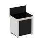 Cuisine d'extérieur MODULO PLAN DE TRAVAIL 80cm / NOIR INOX - ENO
