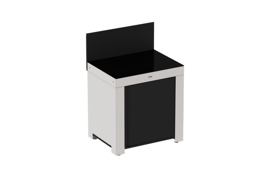 Cuisine d'extérieur MODULO PLAN DE TRAVAIL 80cm / NOIR INOX - ENO