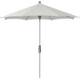 Parasol Alu Twist Easy toile ronde Ø300cm - Glatz