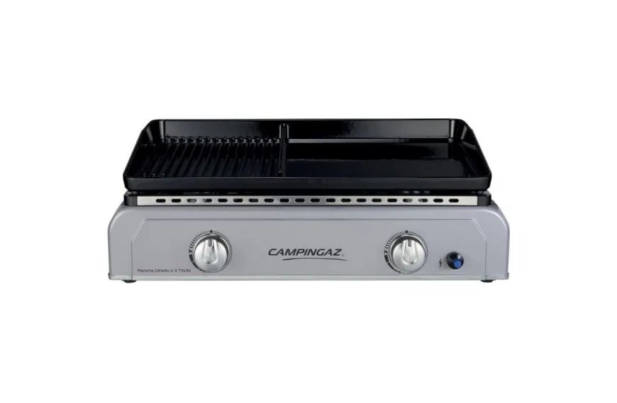 Plancha à gaz OTHELLO 2X / 2 feux - CAMPINGAZ