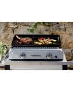 Plancha à gaz OTHELLO 2X / 2 feux - CAMPINGAZ