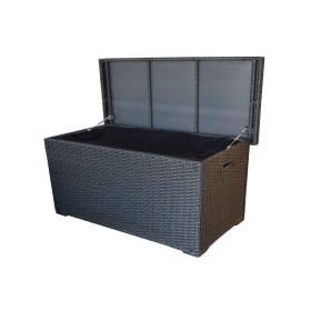 Coffre de rangement HAVANA aluminium 132 x 74 cm - PROLOISIRS