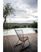 Fauteuil rocking-chair PAON - HOUE