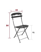 Chaise de jardin pliante La Môme - FERMOB