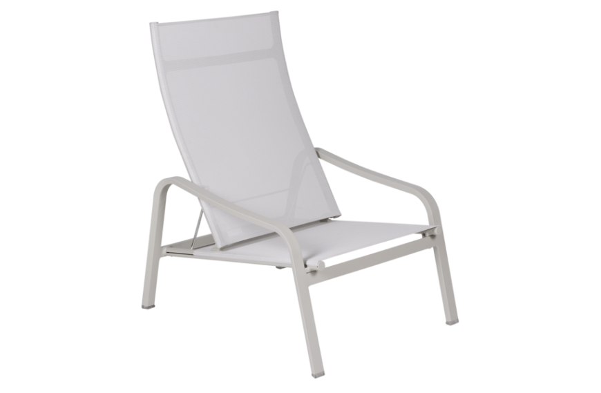 Fauteuil bas de jardin inclinable ALIZÉ - FERMOB