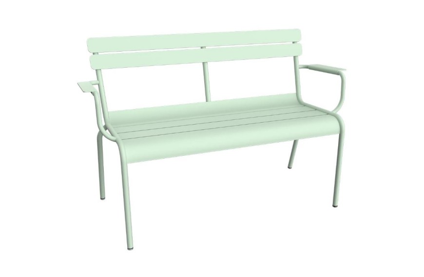 Banc de jardin 131 x 55.5 cm LUXEMBOURG / 2 places - FERMOB