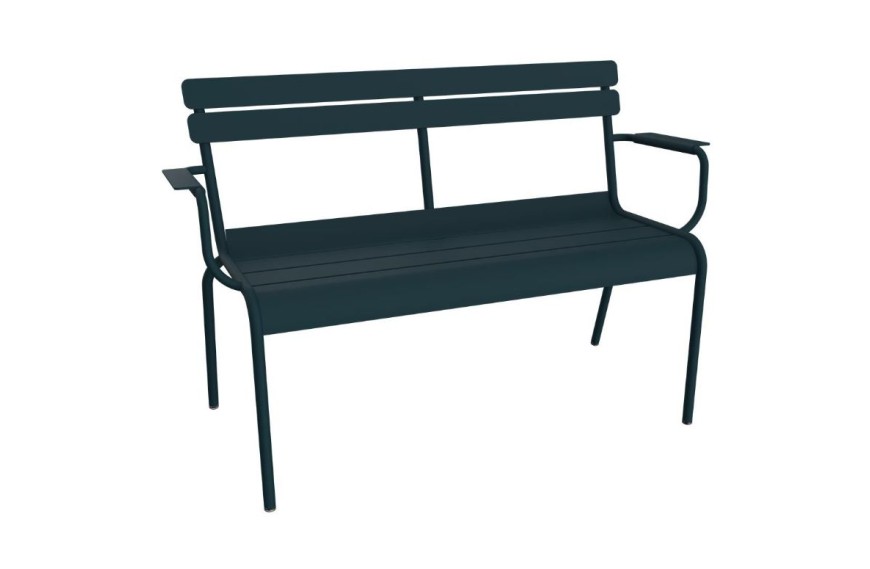 Banc de jardin 131 x 55.5 cm LUXEMBOURG / 2 places - FERMOB