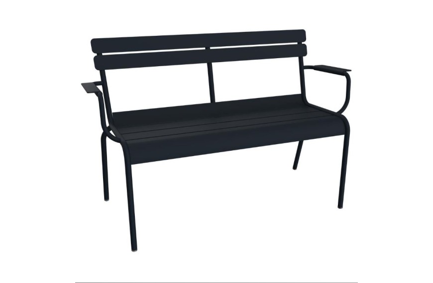 Banc de jardin 131 x 55.5 cm LUXEMBOURG / 2 places - FERMOB