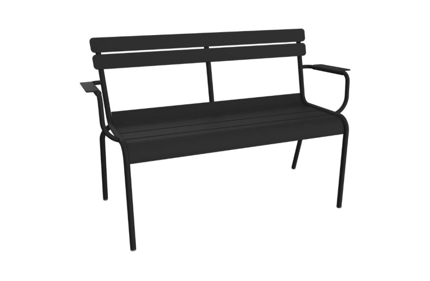 Banc de jardin 131 x 55.5 cm LUXEMBOURG / 2 places - FERMOB