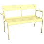 Banc de jardin 131 x 55.5 cm LUXEMBOURG / 2 places - FERMOB