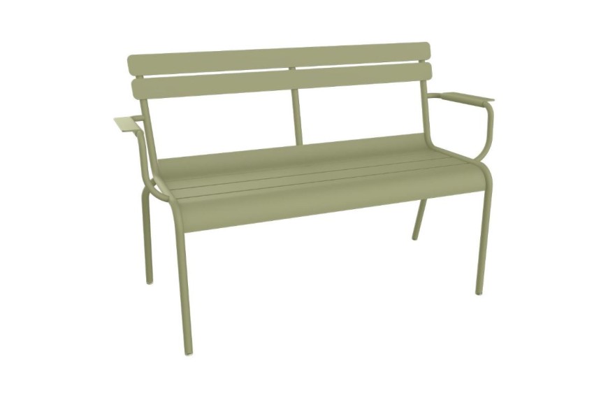 Banc de jardin 131 x 55.5 cm LUXEMBOURG / 2 places - FERMOB