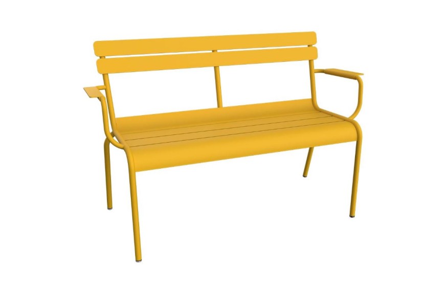 Banc de jardin 131 x 55.5 cm LUXEMBOURG / 2 places - FERMOB