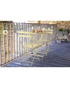 Table pliante de jardin Ø60 cm BISTRO / 2 places - FERMOB