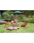 Banquette de jardin Sixties 118 x 64 cm / 2 places - FERMOB