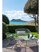 Banquette de jardin Sixties 118 x 64 cm / 2 places - FERMOB