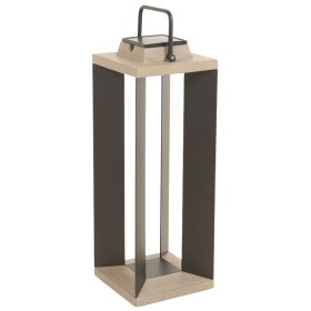 Lampe de jardin solaire TECKALU Noir H65.5 cm / 500 lumens - LES JARDINS