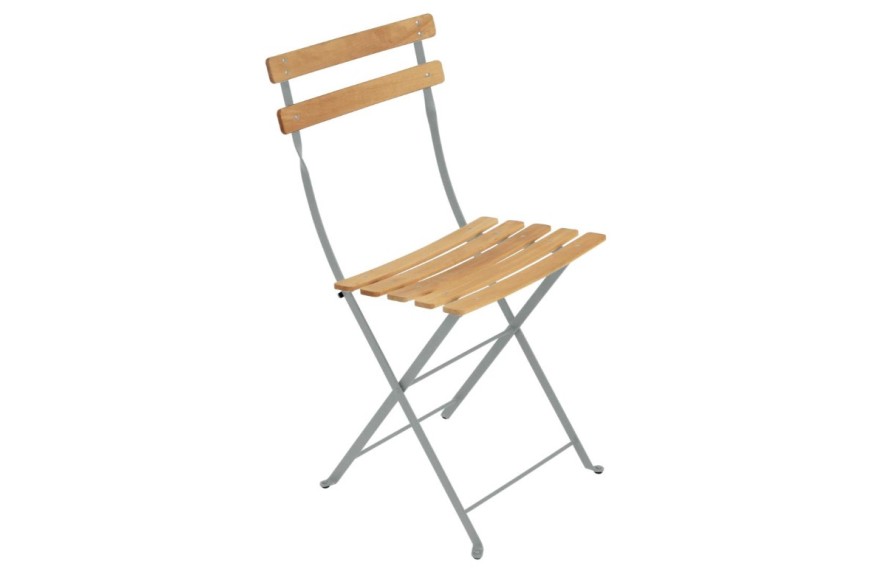 Chaise pliante de jardin BISTRO NATUREL - FERMOB