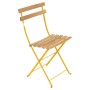 Chaise pliante de jardin BISTRO NATUREL - FERMOB