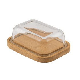 Beurrier avec couvercle en verre 16x13x6cm - POINT VIRGULE