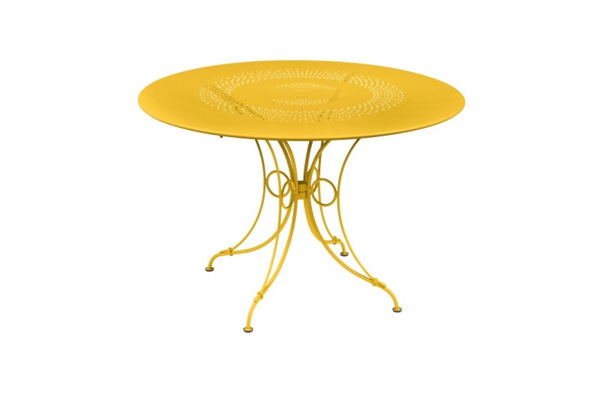 Table de jardin ronde 1900 Ø117 cm / 8 places - FERMOB